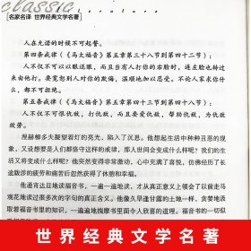 复活 中小学生课外阅读书籍世界经典文学名著青少年儿童文学读物故事书名家名译原汁原味读原著