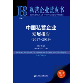 私营企业蓝皮书：中国私营企业发展报告(2017~2019)