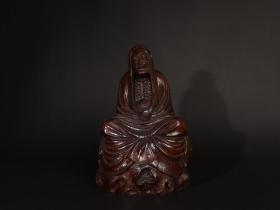 旧藏-老竹雕罗汉造像