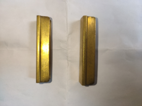 国产的仿苏联7.62mm黄铜桥夹，50年代造，2个合售（包邮）