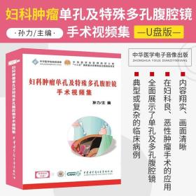 妇科肿瘤单孔及特殊多孔腹腔镜手术视频集 U盘版 孙力 主编 中华医学会医师培训工程 中华医学电子音像出版社 9787881093437