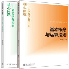 基本概念与运算法则 小学数学 数形结合与数学模型 高中数学教学中的核心问题 2册 高等教育出版社 数学教学核心问题研究图书