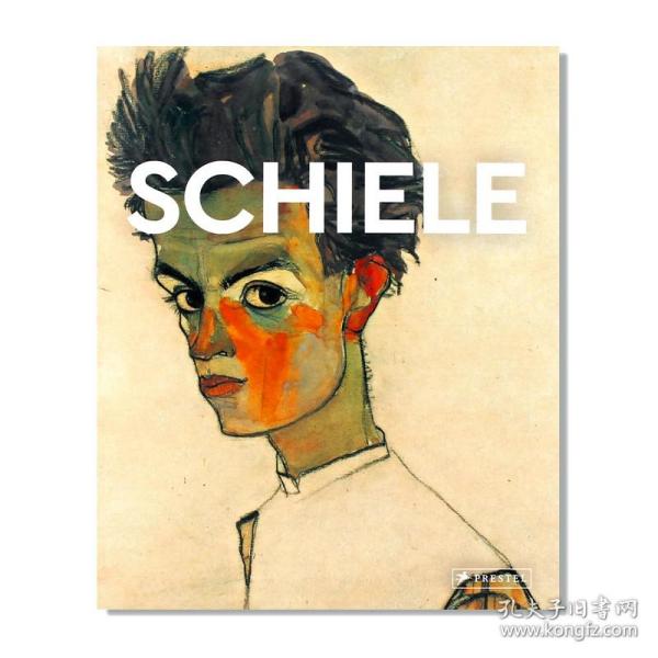 现货 Schiele: Masters of Art 埃贡·席勒:艺术大师 新艺术风格艺术家职业回顾 代表性作品画册收录 英文原版