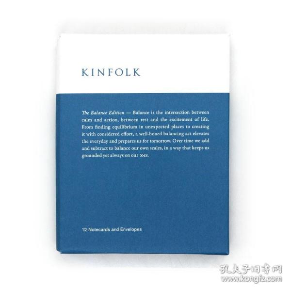 Kinfolk Notecards - The Balance Edition