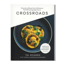 现货 Crossroads 十字路口餐厅 洛杉矶素食餐厅食谱 地中海美食 植物性饮食 素食主义食谱 英文原版
