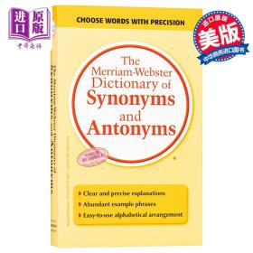 The Merriam-Webster Dictionary of Synonyms and Antonyms