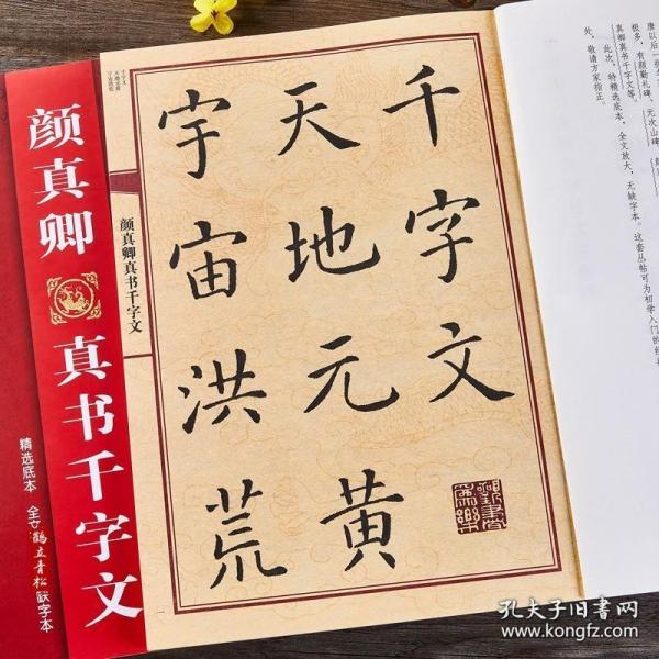 颜真卿真书千字文/中国历代名碑名帖放大本系列/书法系列丛书