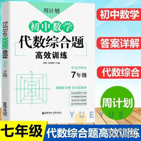 周计划：初中数学代数综合题高效训练（7年级）