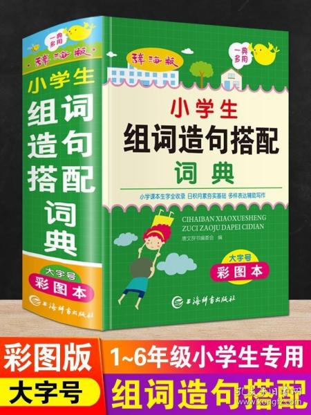 辞海版小学生组词造句搭配词典（大字号彩图本）