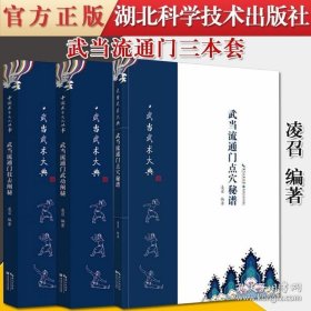 3本装 武当流通门点穴秘谱 武当流通门技法阐秘 武当流通门武功阐秘 武术武功体育健身男女健身防身术