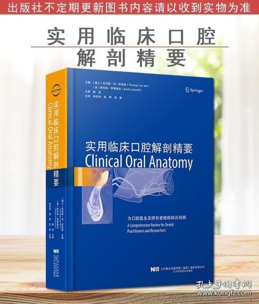 A实用临床口腔解剖精要 托马斯·冯·阿克斯 等主编 辽宁科学技术出版社 9787559121363 舌神经和下颌舌骨神经 上牙槽中神经及动脉