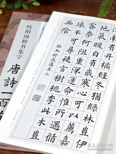 欧阳询楷书集字唐诗一百首/中国历代经典碑帖集字