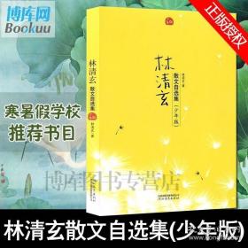 正版 林清玄散文自选集少年版林清玄散文集寒暑期儿童读物畅销9-10-11-15岁初中小学生课外阅读文学小说散文现代名家散文精读