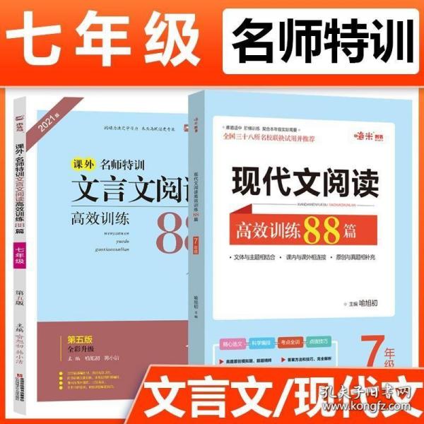  现代文阅读高效训练88篇. 七年级