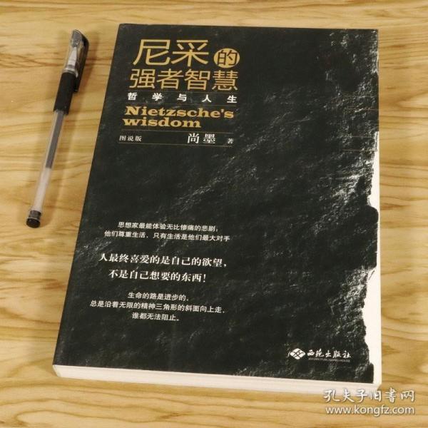 尼采的强者智慧（图说版）思想家尼采的哲学与人生当走近大师的心灵哭泣之旅尼采四书快乐的科学书籍