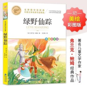 绿野仙踪 名师教你读经典 外国文学名家作品精选 世界名著 小学语文课外阅读经典丛书