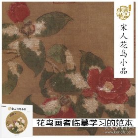 正版书籍国画赏析工笔花鸟画素材高清图墨点美术宋画精品赏析宋人花鸟小品竹鸠枇杷山鸟豆花蜻蜓出水芙蓉猿猴摘果牡丹芙蓉群鱼戏藻群鱼戏图