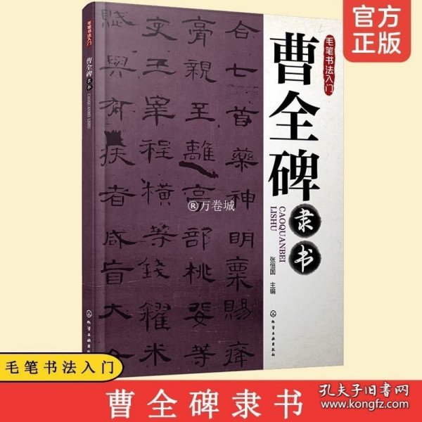 正版书籍毛笔书法入门 曹全碑隶书 7-15岁毛笔字帖入门 小学生 青少年儿童 书法培训教学 书法初学者自学 毛笔字练习零基础 毛笔字初学者书