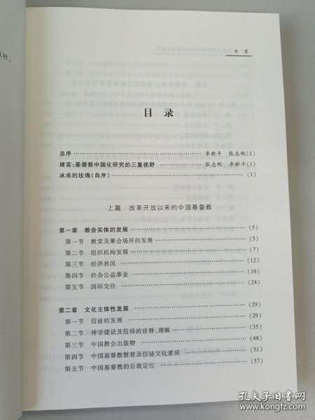 基督教中国化研究丛书：改革开放以来的中国基督教及研究