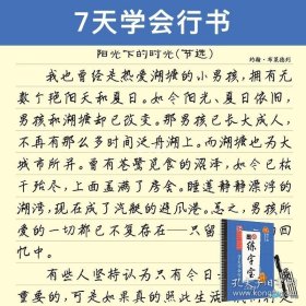 正版书籍行书字帖墨点练字宝凹槽王正良行书硬笔书法高中生初学者入门基础教程反复使用硬笔行书字帖