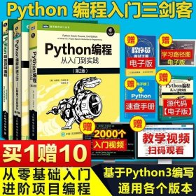 Python编程：从入门到实践