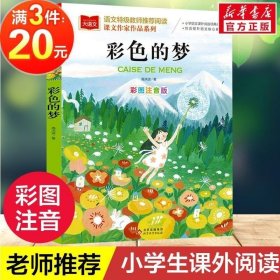 正版书籍 彩色的梦大语文课文作家作品系列 高洪波著彩图注音版儿童文学名家名作低年级童话故事书一二年级课外书小学生阅读书籍寒假推荐书