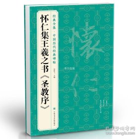 正版书籍经典全集 怀仁集王羲之书《圣教序》行书字帖 中国历代经典碑帖临摹范本书法小楷书籍草书描红放大教程练字入门集字 杨建飞主编