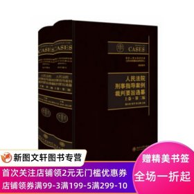 人民法院刑事指导案例裁判要旨通纂（上下卷 第二版）