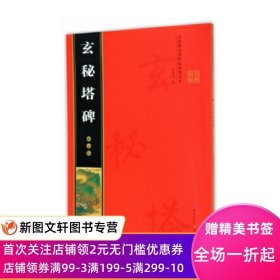 柳公权玄秘塔碑 名家墨宝选粹临帖放大本