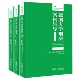 德国大学刑法案例辅导 新生卷 三版 进阶卷 二版 司法考试备考卷 二版 套装3册 德 埃里克 希尔根多夫著 法律人进阶译丛书籍