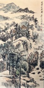 陈玉圃《白云山居图》又名陈玉璞。山东历城人。擅长中国画。1976年任教于山东师范大学艺术系，1982年广西艺术学院研究生毕业，留院任教，现为教授。　　曾先后任教山东曲阜师范大学、广西艺术学院、广西师范大学美术系，现为天津南开大学东方艺术系教授，硕士生导师。中国美术家协会会员。