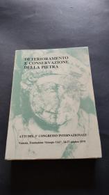 deterioramento e conservazione della pietra石材的变质与保存（外文原版）