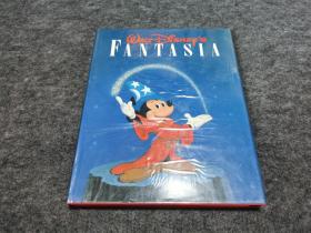 Disney FANTASIA（精装品好，迪士尼原版画册画集，英文原版正版）