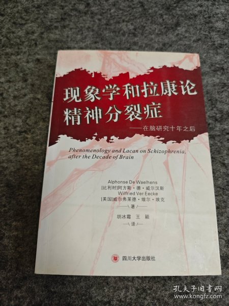 现象学和拉康论精神分裂症：在脑研究的十年之后