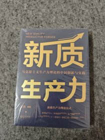 新质生产力 马克思主义生产力理论的中国创新与实践（全新未拆封）