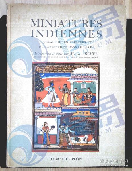 【国内发货】Miniatures Indiennes: Introduction et notes par（印度缩影：简介和注释）