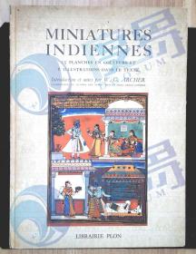 【国内发货】Miniatures Indiennes: Introduction et notes par（印度缩影：简介和注释）