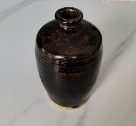 【老窑瓷】黑釉嘟噜酒瓶，包真包老-41