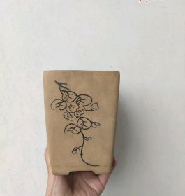 陈美芳紫砂小签筒盆-01