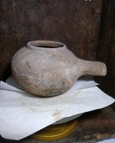 老陶器水勺子-60