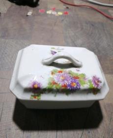 陶瓷花卉香皂盒-2292909