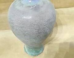 乡下收藏天蓝釉梅瓶，，亏本处理-51