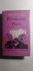 The Poems and Plays of Robert Browning ， Volume 1