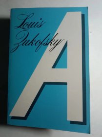 A by Louis Zukofsky