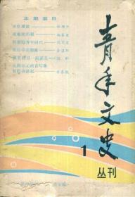 青年文史丛刊[第一辑]-----大32开平装本------1985年1版1印