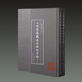 小残卷斋藏善本碑帖萃编（通行版 8开精装 全二册）