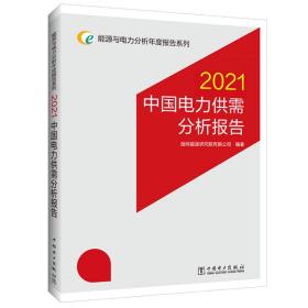 正版包邮 2021中国电力供需分析报告