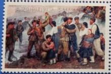 念椿萱 朝鲜邮票3149中国人民志愿军抗美援朝战争20朝鲜元全新