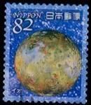 日本邮票19C2397天体1007木卫星82元信销票