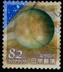 日本邮票19C2397天体1008木卫星82元信销票